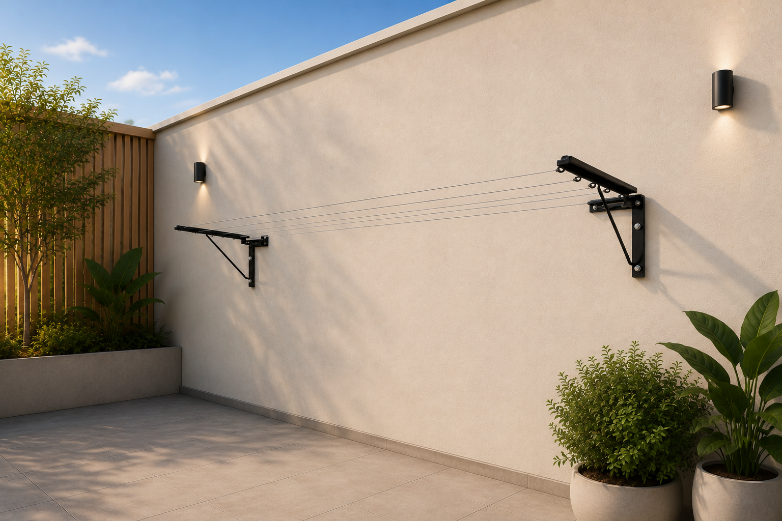 Foldable Wall Mounted Drying Rack
