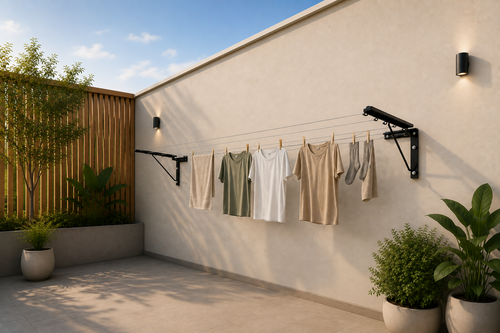 Foldable Wall Mounted Drying Rack