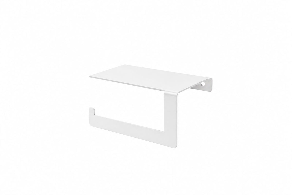 Toilet Paper Holder with Shelf